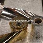 gold and sliver shone foils/gold and silver leaf