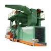 H beam continuous polishing shot blasting machine for section steel