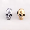 Wholesale daily wear simple designs skull stud stainless steel earring for party jewelry