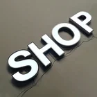 Outdoor Waterproof Shop Name Designs Led Sign Light For Building Sign Letters Board