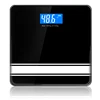 Black Digital Weighing Scale Bathroom Electronic Body Fat Scale