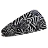 PURE Unisex Sports Yoga Stretch Hairband Elastic Novelty Zebra pattern headband for kids