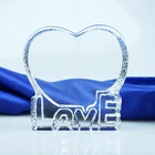 Heart Shape Crystal Love Iceberg for Valentine's Day and Wedding Gifts Image stone