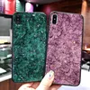 Dropshipping Glitter Marble Phone Cases for iPhone X XS XR Luxury Silicon Marble Cover Back Cover Bling Gold Foil for iPhone 6 7
