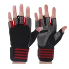 Customized Logo Weightlifting Exercise Gloves Fitness Gym Sports