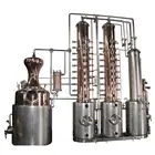 copper stills distillery equipment for grey goose vodka