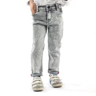 fashion kids clothing slim patch jeans children clothing sets for boy