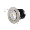 Australian standard Silver/White round 15w led dimmable downlight adjustable