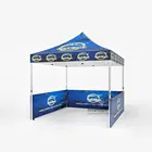 Aluminum frame folding 10ft x10ft pop up outdoor marquee tent custom printed