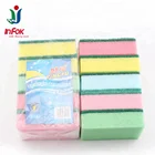 Household kitchen dishes cleaning sponge scouring pad