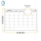 010-1A2 Dry erase reusable planner academic weekly planner daily monthly planner