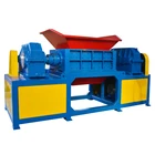OEM two 45KW motor high productivity waste industrial pallet chipper double shaft wood shredder machine
