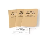 A5 kraft paper cover travel business notepad custom small diary student exercise notebook