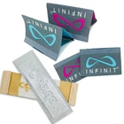 Clothing Product Clothing Custom Brand Name Logo Design and Product Series Label Woven Tag for Garment