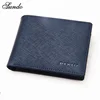 Customized genuine leather RFID blocking wallet for men