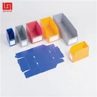 corrugated folding plastic coroplast storage box foldable