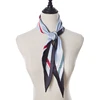 Best quality and comfortable printed polyester fancy hair scarf silk