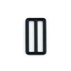 Custom Made Alloy Adjustable Bag Strap 44mm Black Metal Buckle For Bag