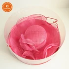 Clear economic best sale round pvc packing box for hat and flower