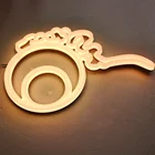 Wholesale electronic led acrylic shop logo sign