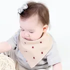 personalized baby body bibs bandana organic Cartoon Saliva Towel Baby Eating Accessory Soft Baby Stuff