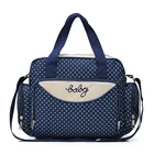 Eco-Friendly Outdoor Cotton Fabric Material Diaper Backpack Bag