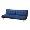 Relax Sofa Bed Folding Mechanism 3 Seater Armless Fold Out Click Clack Couch Sofa Sleeper Bed