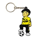 Hot Selling Soft Key Chain New York Wholesale Rubber Mini Sneaker Custom 3d Pvc Keychain