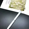 New product Hot Sale Promotion High Quality Pen Plastic Metal Ball Point Pen with Diamond on The Top KJ123