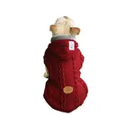 Wholesale warm soft knitted wool dog clothes winter sweater