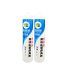 China quick-drying Factory direct clear white color antibacterial silicone wholesale glass glue for window caulking