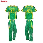 School Design Sublimation Printed Hot Sale Custom Girls Softball Uniforms