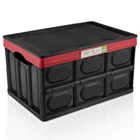 Wholesale multifunctional collapsible plastic storage box for car