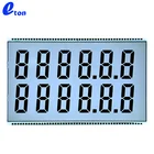 Reasonable Price HTN 12 digit 7 Segment Display Fuel Dispenser Lcd