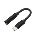 Dongguan factory Usb Type C To 3.5mm dc Jack Audio Adapter Usb Type C Android Phone Aux Adapter Cable