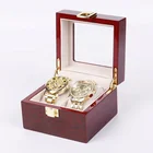 Factory Direct High Quality Watch Case Luxury Velvet Lining Watch Organizier Box With Metal Clasp
