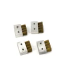 6 mm shank crimped brass wire fine end brush factory