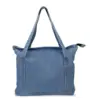 Custom Denim and canvas cotton fabric /pvc coated shopping bag and tote bag