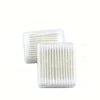 Travelling portable hygeian flip up 50pcs paper stick cotton buds swabs