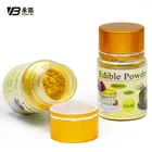 Genuine Low Price 10 g per Bottle Colorful Golden Pigments Decoration Dessert Cake Pastry Food Edible Gold Colorful Powder