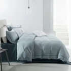 King size cotton 4pcs comforter sets luxury bedsheet home textile bedding set