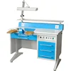 Single person Dental lab workbench with vacuum system