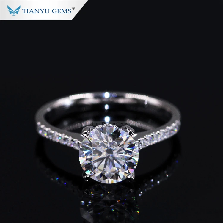 Tianyu Gems Customized 14k/18k White 