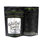 California ziplock foil weed flower smell proof mylar bags Jungle boys packaging