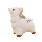 wholesale soft cute sheep pillow stuffed plush lamb toys for baby