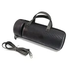 EVA Case for J Charge 3/4 Waterproof Portable Wireless Speaker, Hard Strong Travel Carrying Storage Bag Black