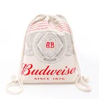 Ginzeal Wholesale Cotton Fabric Drawstring Backpack Bag