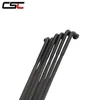 Sapim CX Ray Spokes BLACK Bladed Aero Spokes + Aluminium Nipples J-Hook / Straight Pull 10PCS Free Shipping