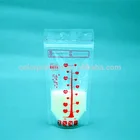 200ml stand up baby breast milk storage bag