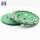 Diamond abrasive tool double row grinding wheel for stone processing